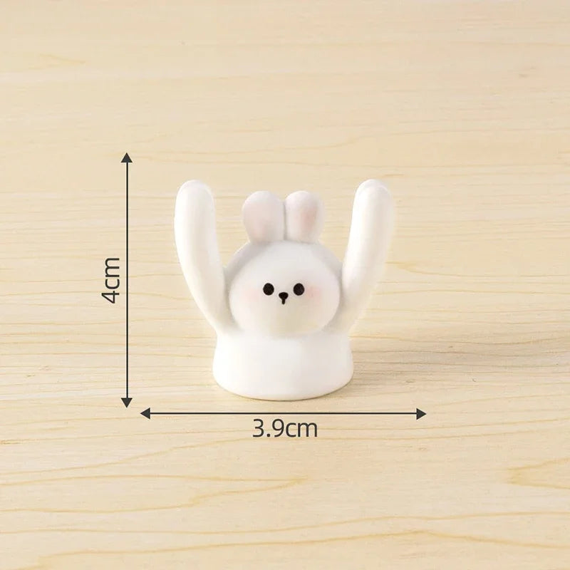 Cute Cartoon Animal Design Message Holder Clip Photo Stand Card Inspiring Desk Decoration Accessories Crafts Small Ornament