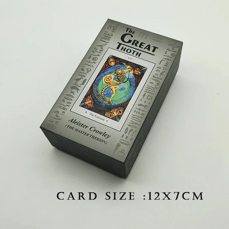 New Edition 80 Cards Crowley THOTH Tarot Cards Cute Version Includes Three Renditions Of The Magician Cards