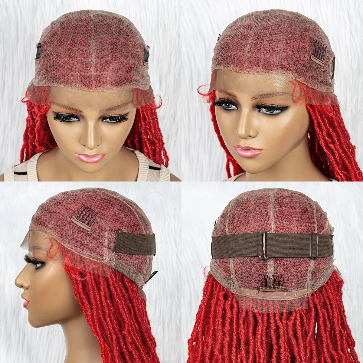 Dreadlock & Twist Box Braids Wig | Lace Front | Baby Hair | KIMA Synthetic