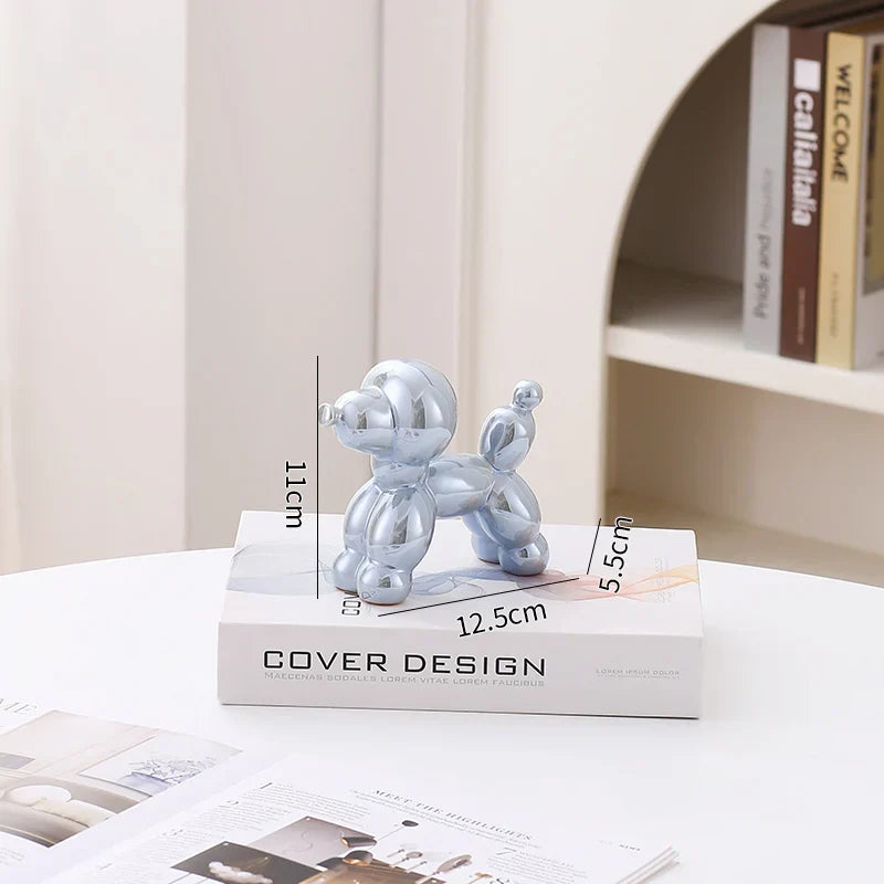 Ceramic Guest Dog Figurine Home Decor room Decoration Accessories Office Nordic Animal Decorative Sculptures  Figurines