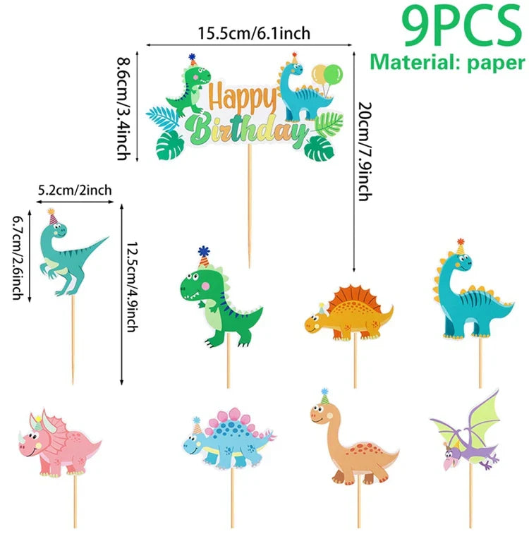 Dinosaur Party Backdrop Dinosaur Birthday Party Decorations Kids Boy Baby Shower Decor Jungle Safari Birthday Party Supplies