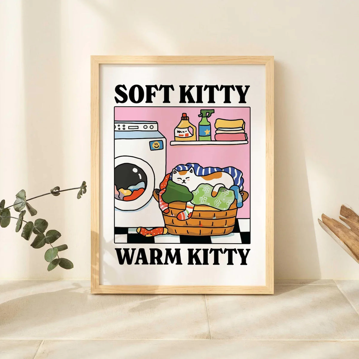 More Espresso Less Depresso Black Cat Wall Print, Coffee Cat Poster, Kitchen Art, Handmade Cat Coffee Poster, Coffee Bar, Unique