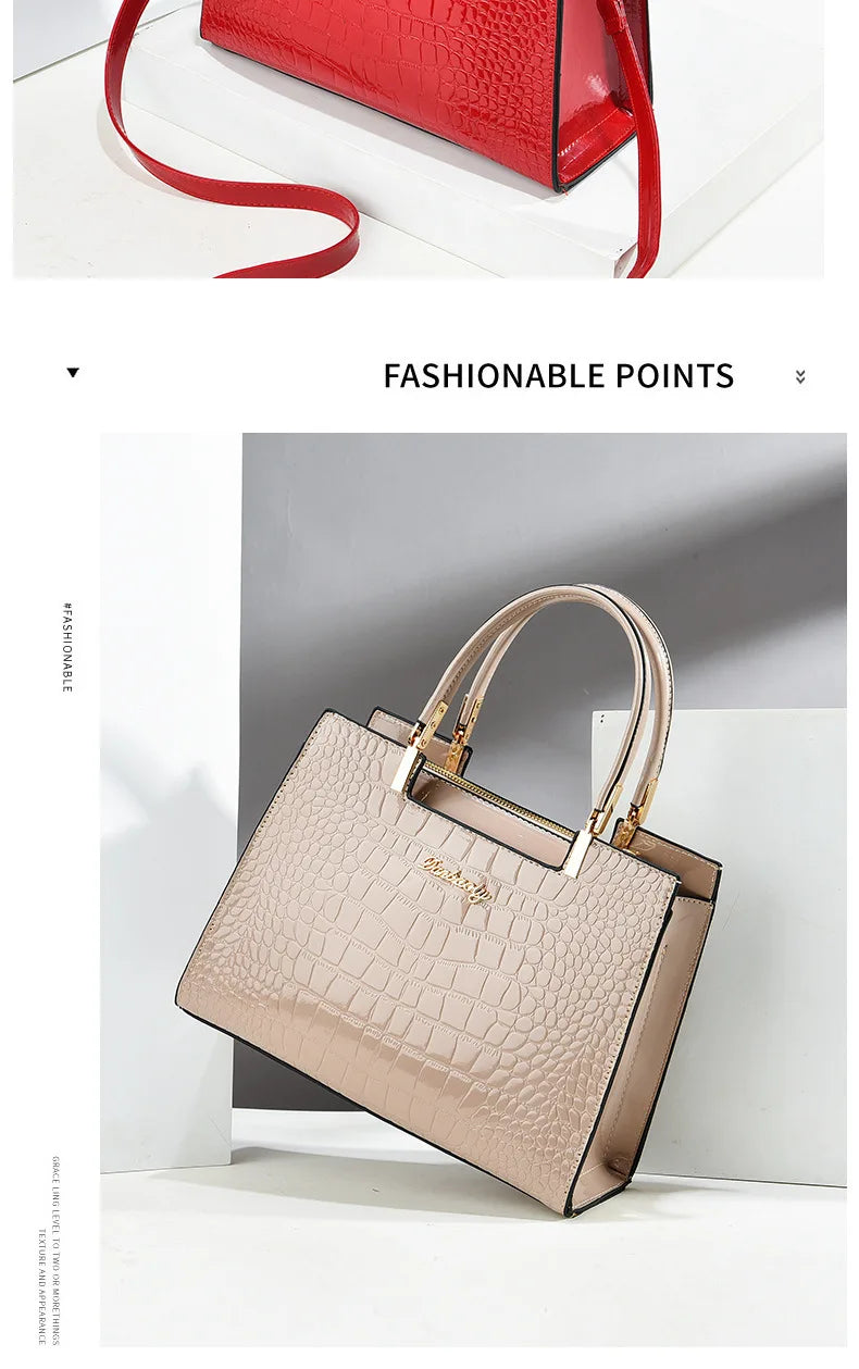 Versatile Premium Women's Atmosphere Bag | Designer Luxury Mother's One Shoulder Handbag (Chic & Spacious)