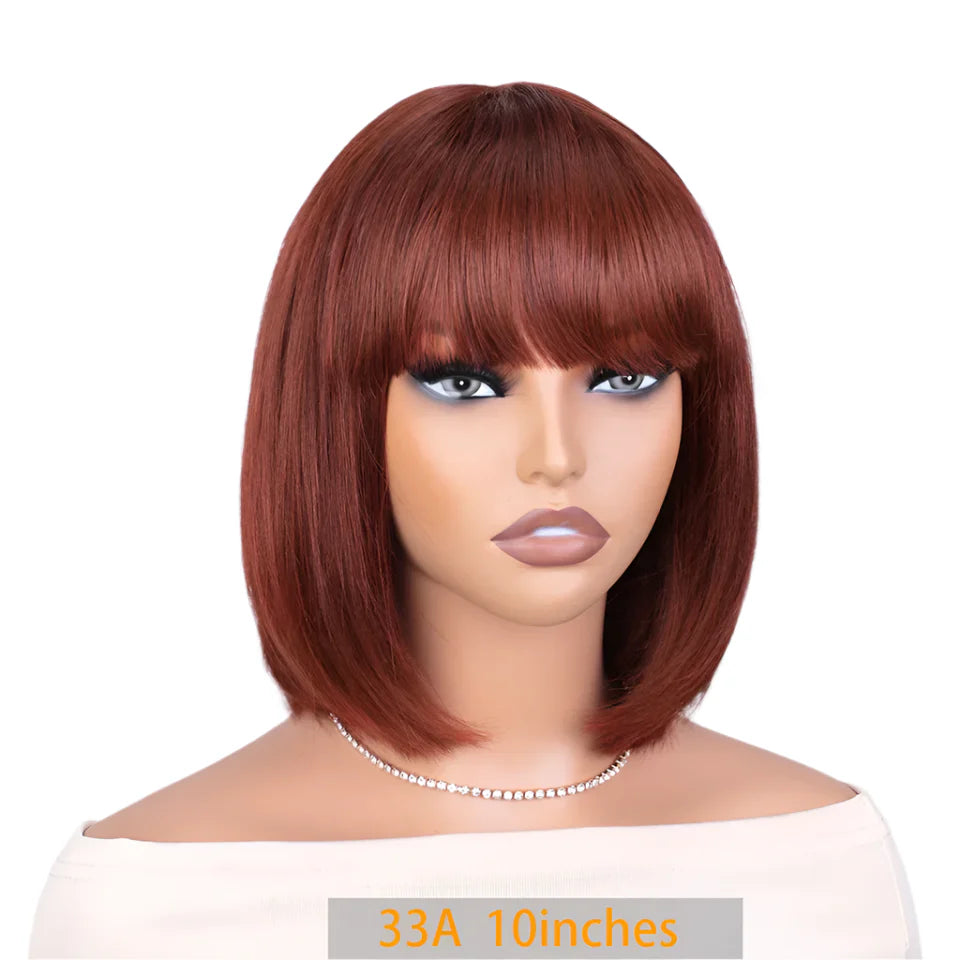 Rebecca Ombre Blonde Brown Bob Wig | 3x1 Part Lace Human Hair