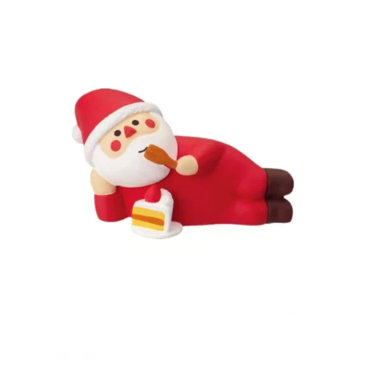 Christmas Resin Ornaments Home Scenes Trendy Toys Figurines Decorations ZAKKA Dolls Cats 2025 Small Ornaments