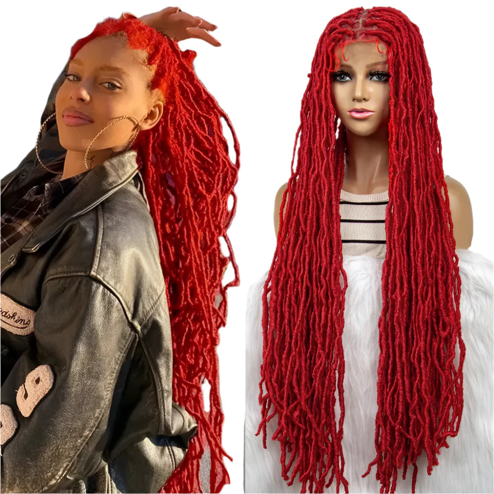 Dreadlock & Twist Box Braids Wig | Lace Front | Baby Hair | KIMA Synthetic