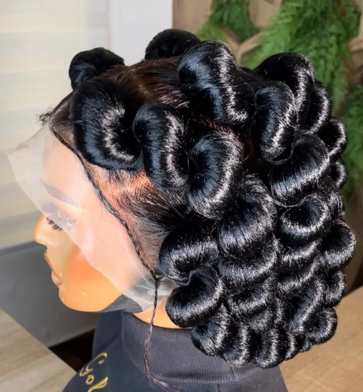 HD Full Lace Braided Wig | Kanekalon Braids | Medium Brown Lace | Daily Wear