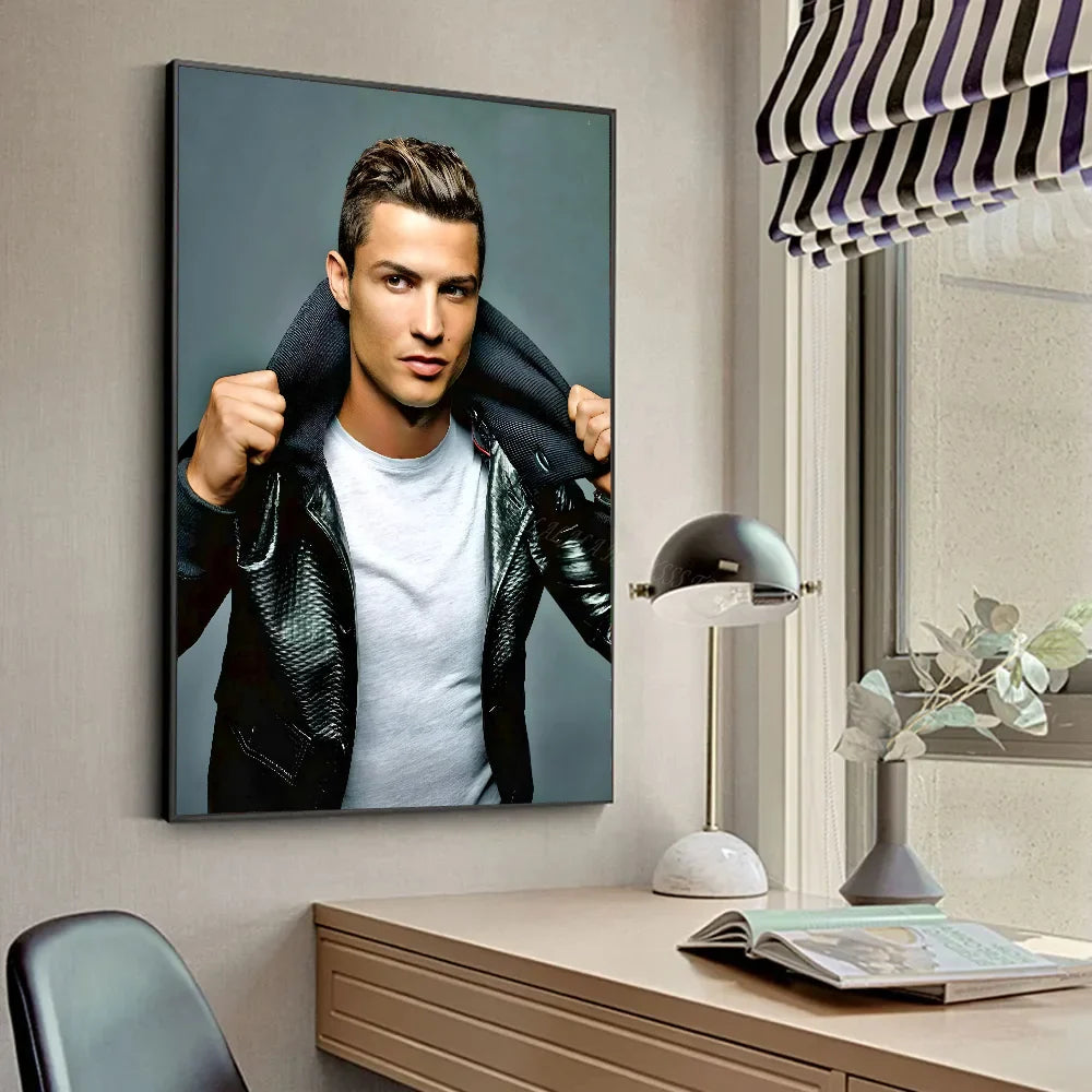C-Cristiano Ronaldo Poster HD Posters Home Room Bar Cafe Decor Art Wall Painting Picture
