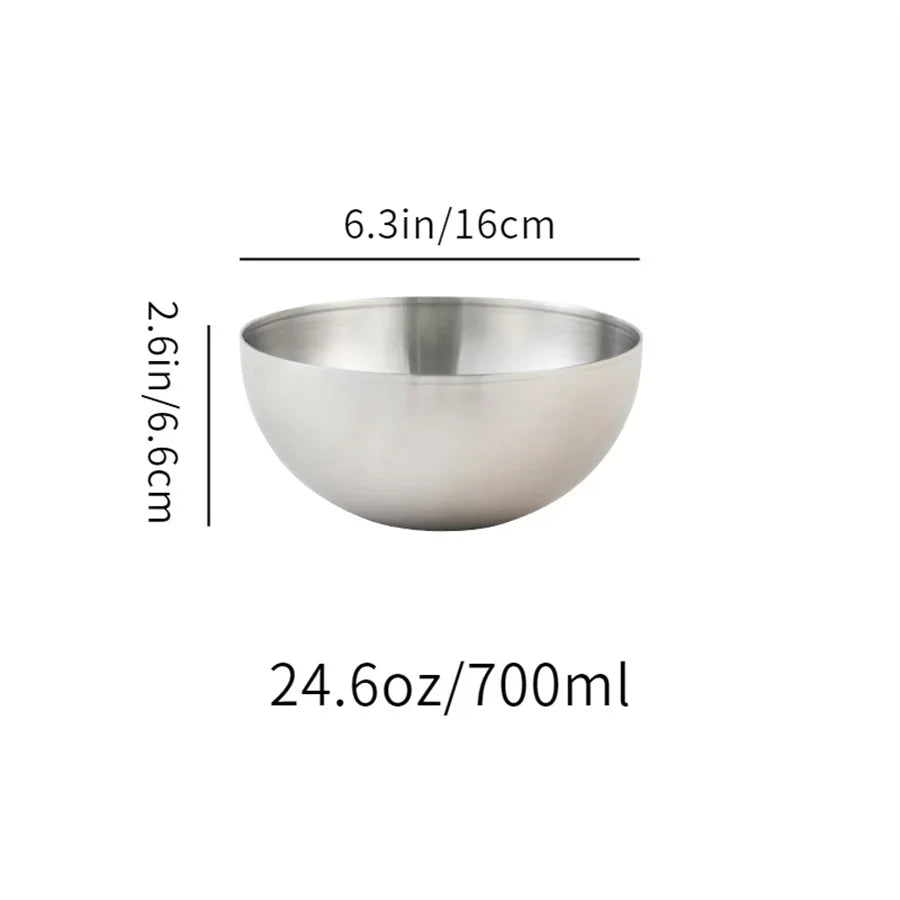 Multi Functional Stainless Steel Vegetable Bowl, Egg Mixing Bowl, Drain Basket, Soup Basin, Kitchen Cooking And Storage Tool