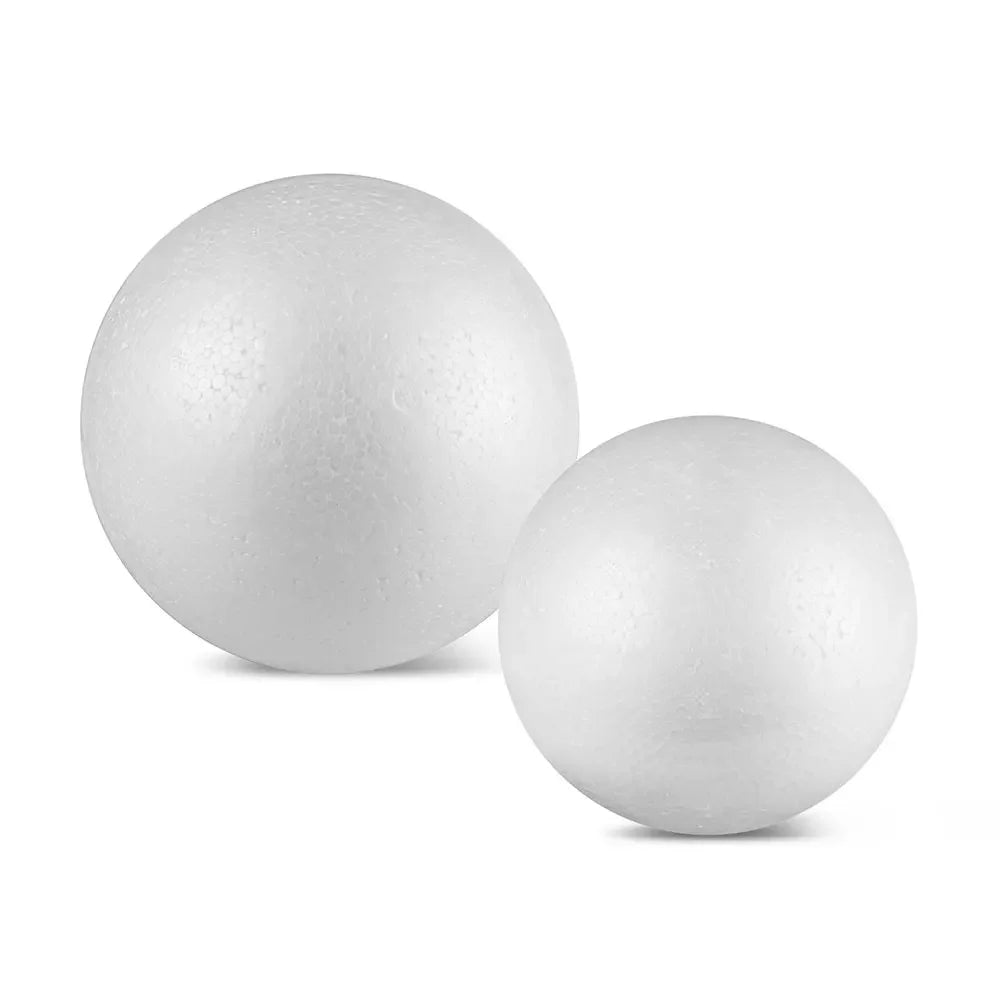10CM 12CM 15CM Modelling Polystyrene Styrofoam Foam Ball White Craft Ball For DIY Christmas Party Decoration Supplies Gifts hot