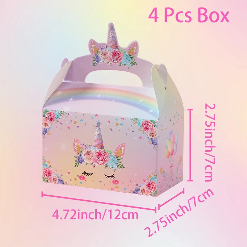 Rainbow Unicorn PE Tablecloth Happy Unicorn Theme Birthday Party Decorations Kids Favors Table Cover Girls Baby Shower Supplies