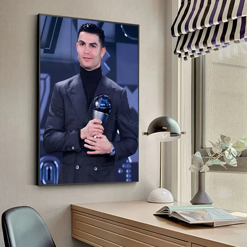 C-Cristiano Ronaldo Poster HD Posters Home Room Bar Cafe Decor Art Wall Painting Picture