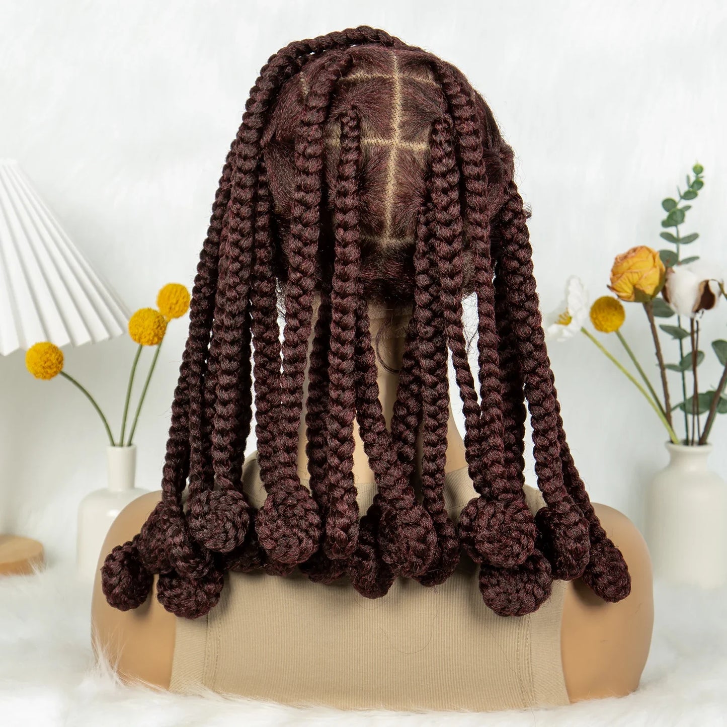 KIMA Chunky Knotless Bantu Box Braids Wig | Full Lace