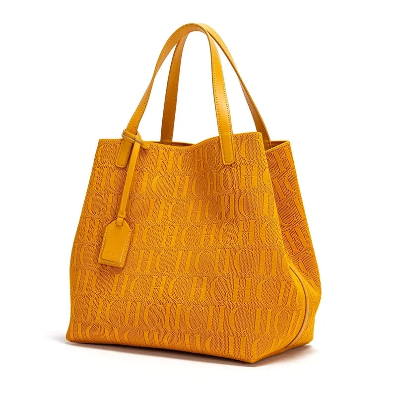 Women's Handbag Fashion Classic | New Solid Color Letter Design & High Quality Craftsmanship Large Capacity Shoulder Bag