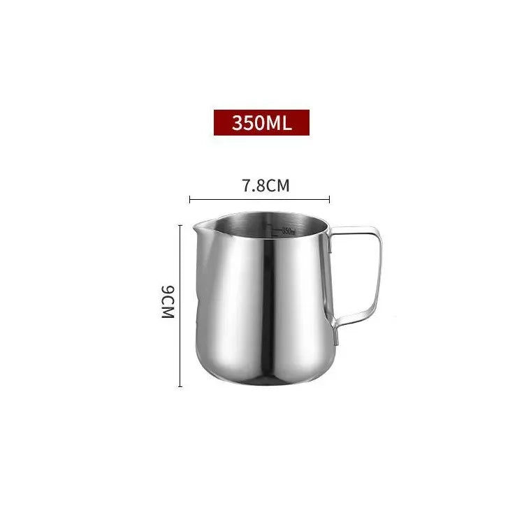 Stainless Steel Scale Lahua Cup 350/600/1000ml Milk Jugs Milk Craft Milk Pitcher Coffee Latte Frothing Art Jug Pitcher Mug Cup