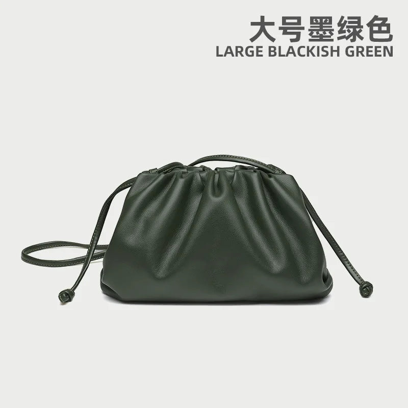 Luxury Soft PU Leather Women's Shoulder Bag | High Quality Small Crossbody Bags & Fashion Female New Handbags (Messenger Hobos)