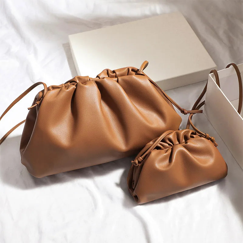 Luxury Soft PU Leather Women's Shoulder Bag | High Quality Small Crossbody Bags & Fashion Female New Handbags (Messenger Hobos)