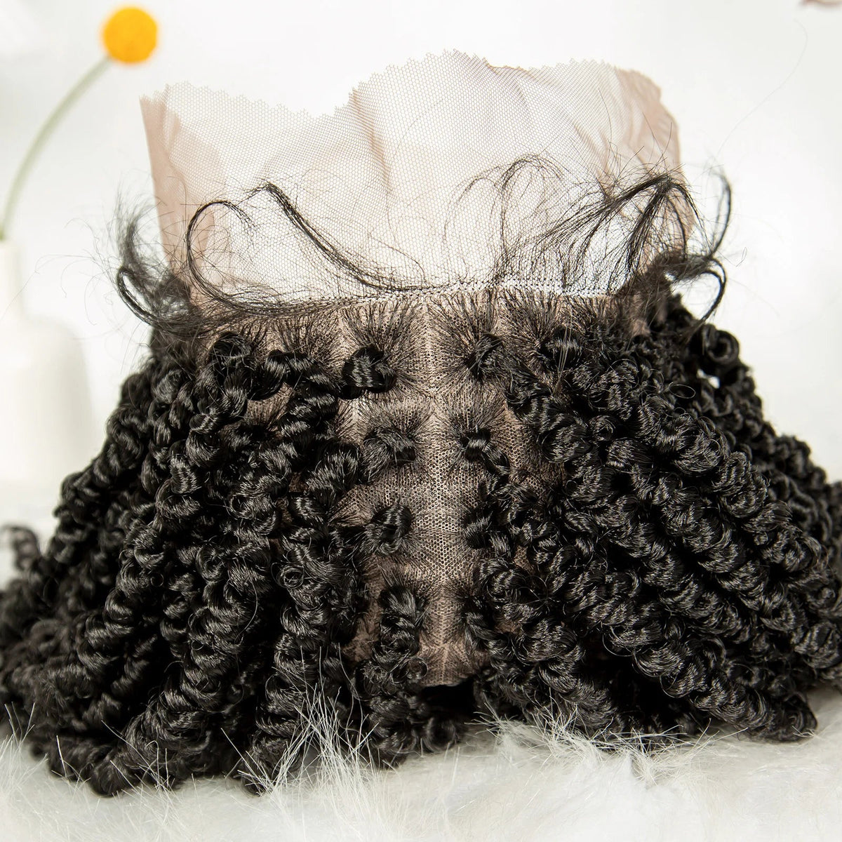 Short Length Box Braided Wig Full Lace Braided Wig Curly Hair With Baby Hair Braiding Wig Twisted Dreadlocks Wig For Women