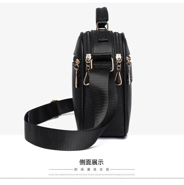 Large Capacity Foreign Trade PU Small Square Bag | New Women's Simple Handbag & Versatile Crossbody Purse