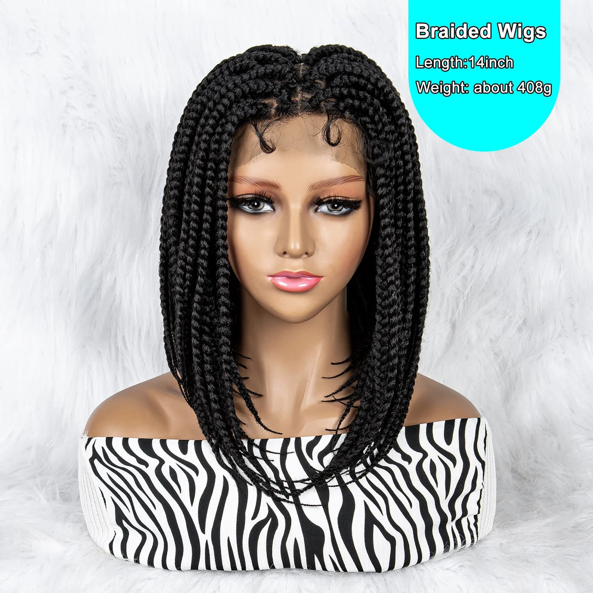 KIMA Short Butterfly Twisted Dreadlocks Wig | Full Lace