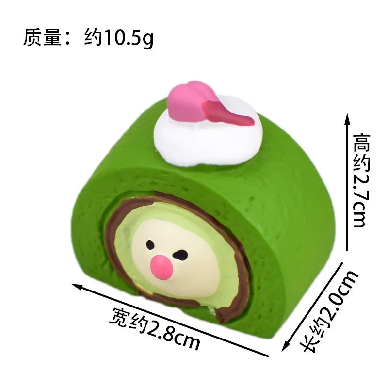 Cute Cat Ornament Admiring Flowers Scene ZAKKA Cherry Blossom INS Trendy Toy DIY Resin Handicraft Ornament