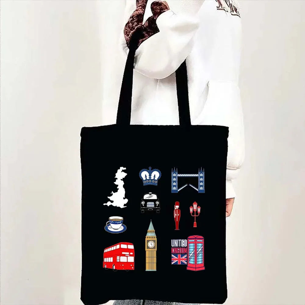 Woman's Large Capacity Canvas Tote Bag | Stylish Travel & Shopping Shoulder Handbag (Work, Gym, Grocery, Eco-Friendly)