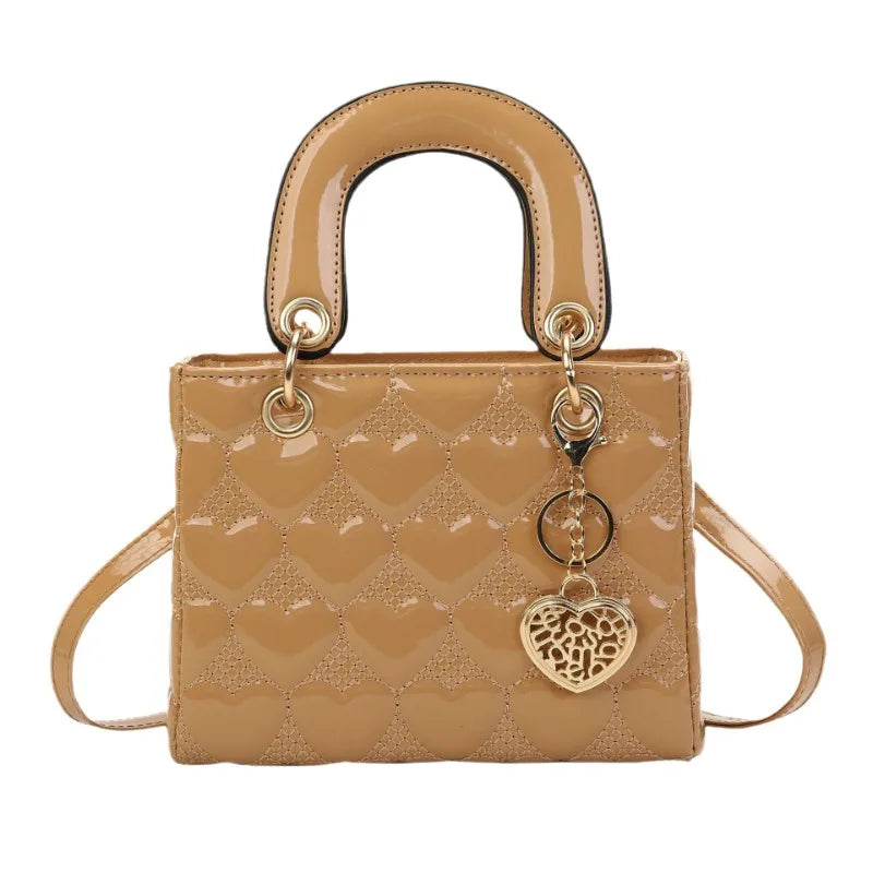 Handbag Women Brand Luxury Totes | High Quality Fashion Classic Quilted Square Handle Bag & Women's Crossbody Shoulder Bags
