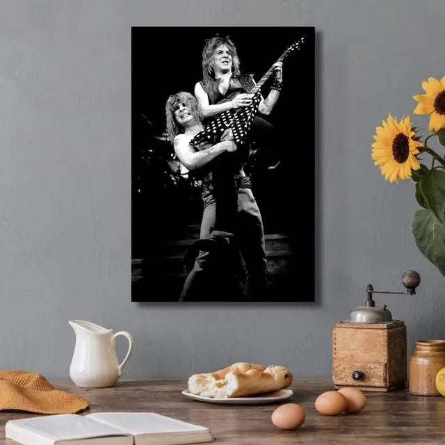 Ozzy Osbourne Band Art Poster Heavy Metal Band Rock Canvas Painting  Wall Art Picture Print Modern Family Bedroom Decor Posters