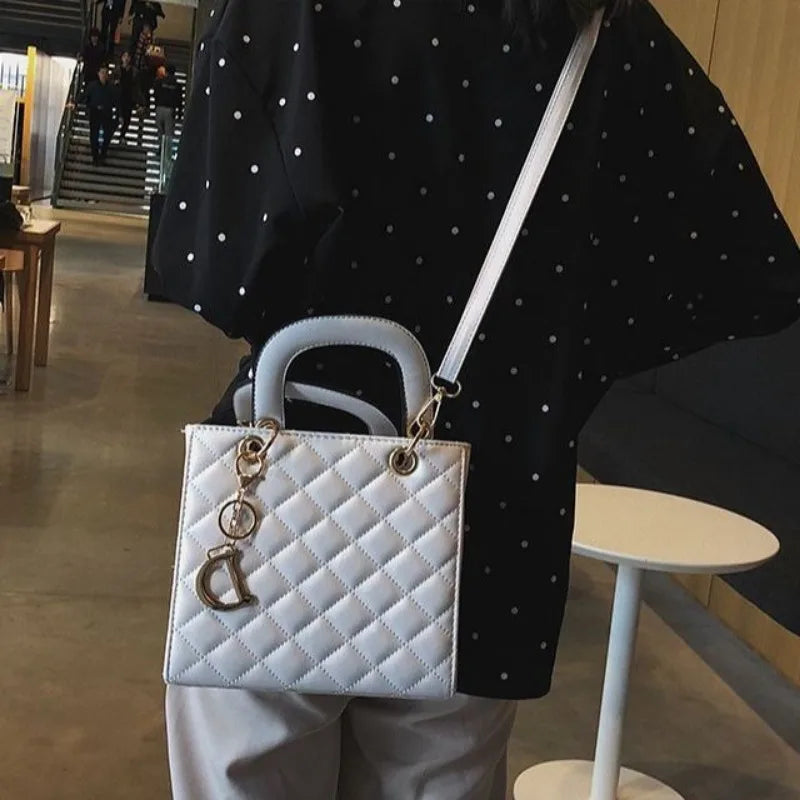 Luxury Lingge Chain Tote Bag | Women's Fashion Shoulder & Crossbody Handbag