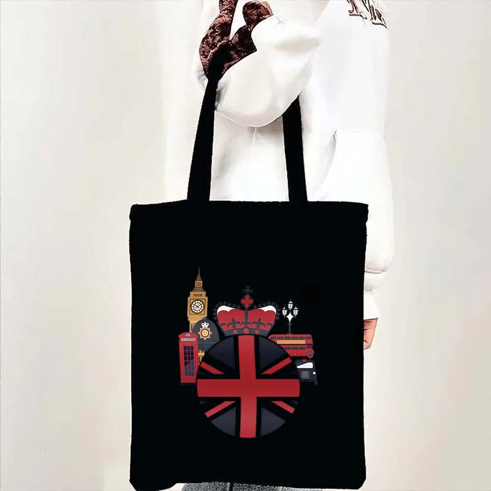 Woman's Large Capacity Canvas Tote Bag | Stylish Travel & Shopping Shoulder Handbag (Work, Gym, Grocery, Eco-Friendly)