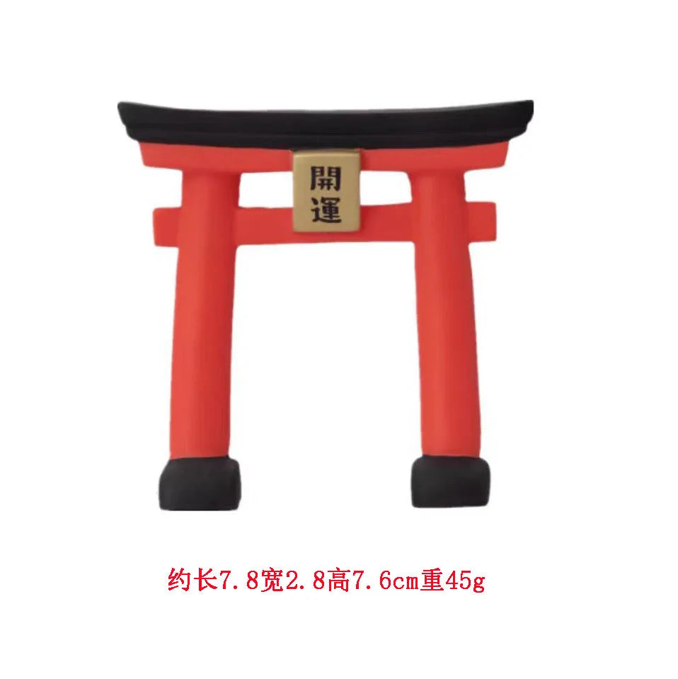 Japanese Style ZAKKA Cat Crafts Small Ornaments for Chinese New Year Snake Year Trend Bonsai Food and Decorative Resin Figurines