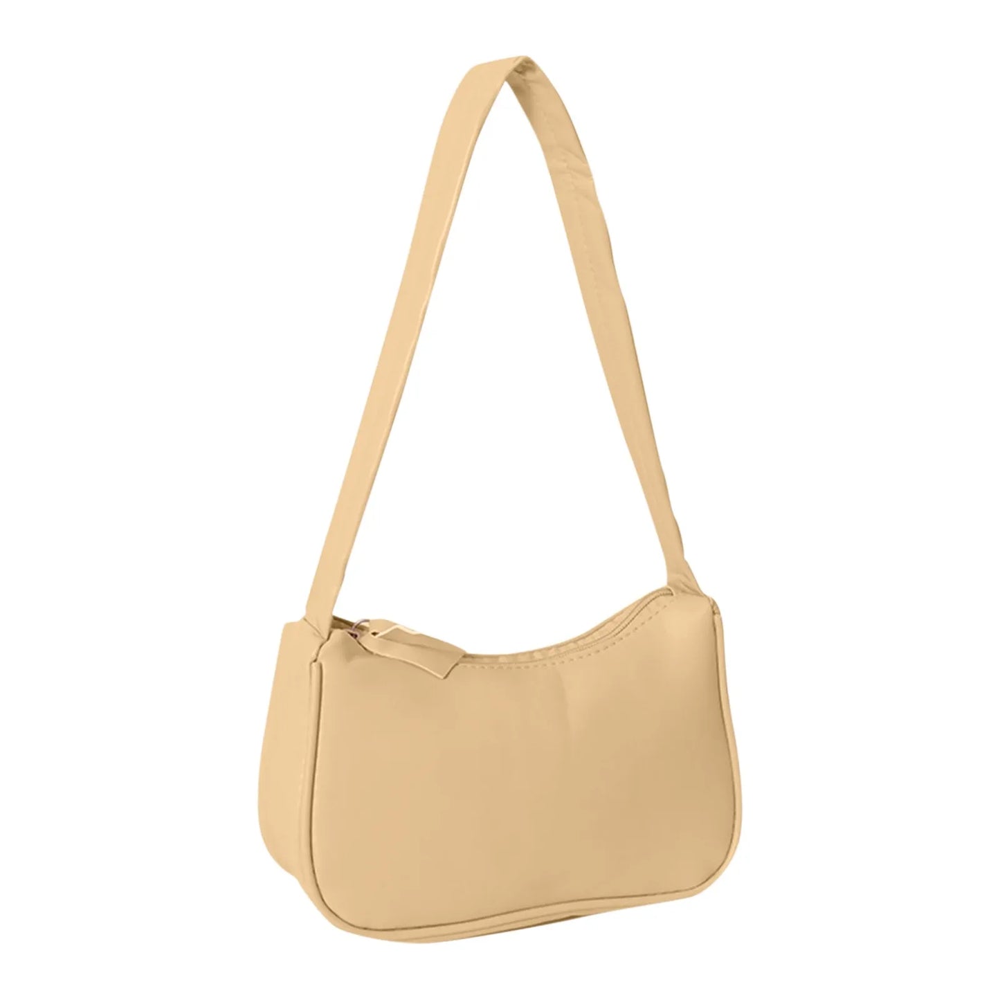 Retro Women's Solid Color Zipper Phone Bag | Hand Bag, Shoulder Bag & Armpit Bag (Mochilas Para Mujer, Mochila Y2k)