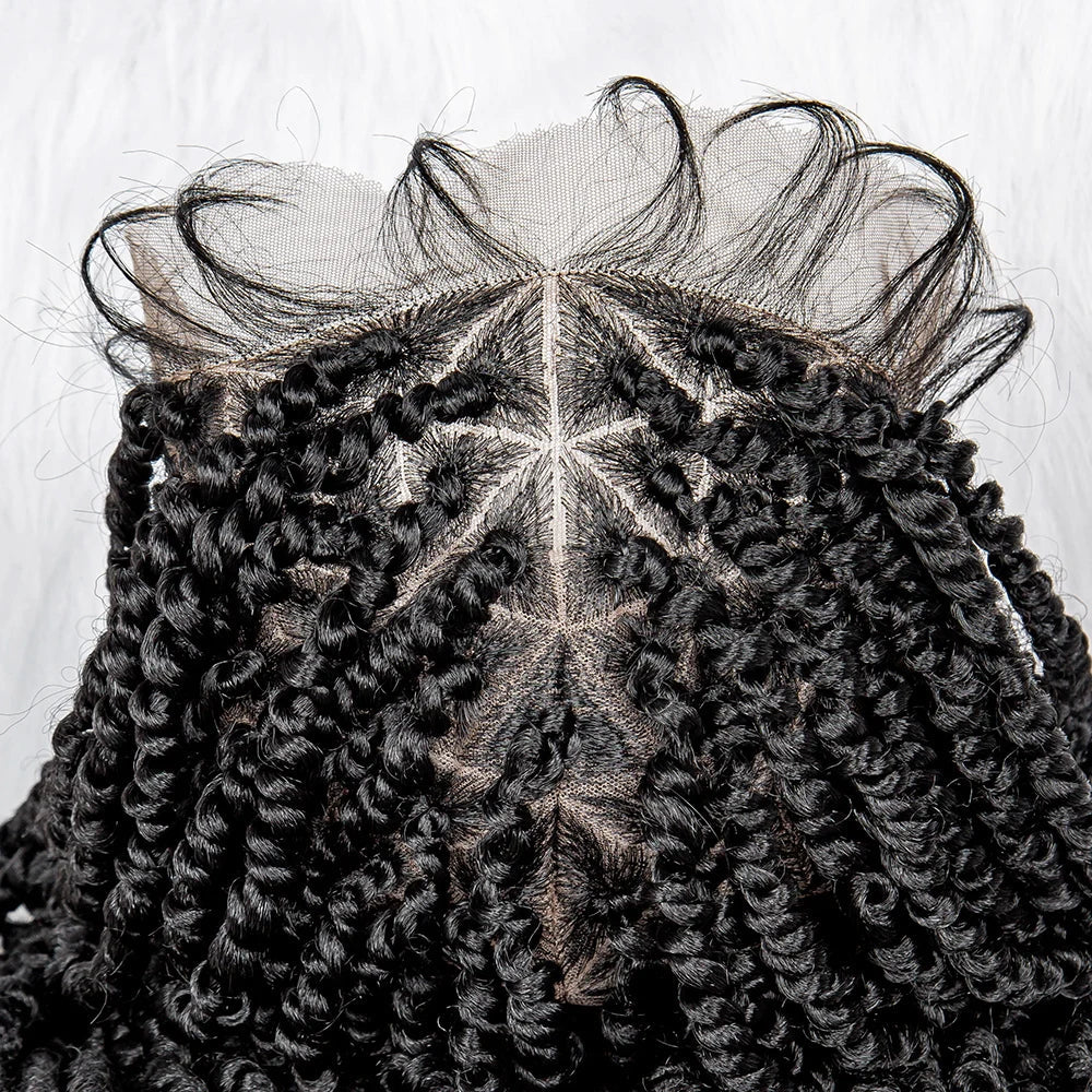 Knotless Box Braids Wig | Full Lace Front with Baby Hair