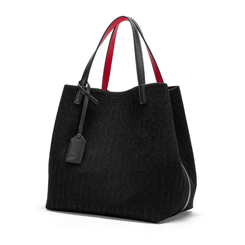 Women's Handbag Fashion Classic | New Solid Color Letter Design & High Quality Craftsmanship Large Capacity Shoulder Bag