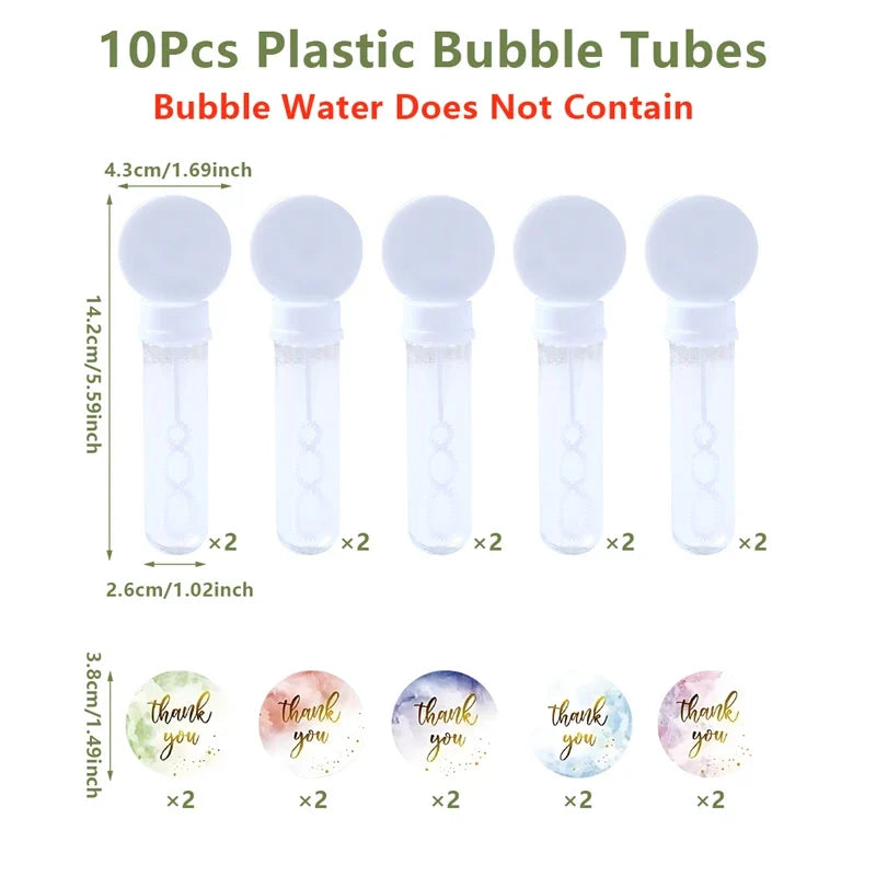 Wedding Party Bubble Soap Bottles Happy Wedding Party Decoration for Kids Thank you Bubble Soap Bottle Wedding Party Supplies