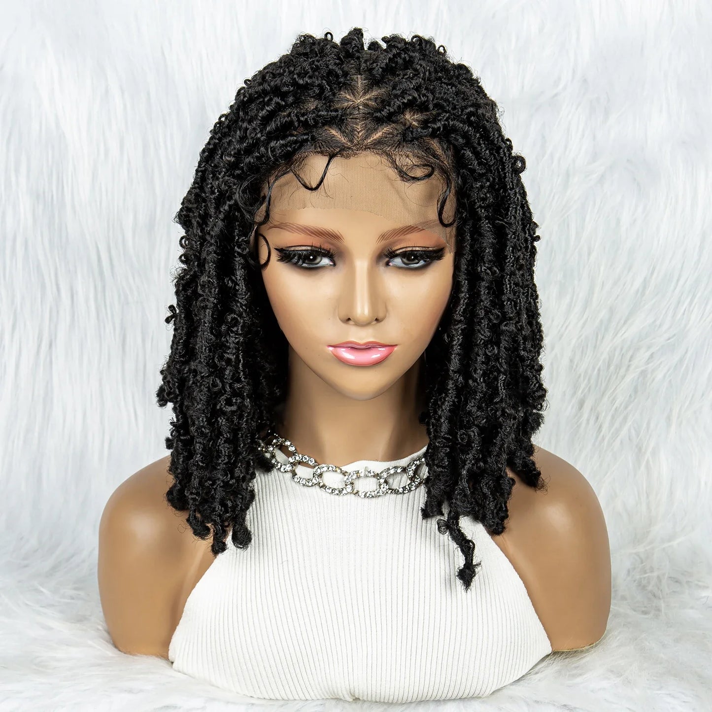 KIMA Box Braids Wig | Lace Front | Baby Hair | Synthetic Braided Wig