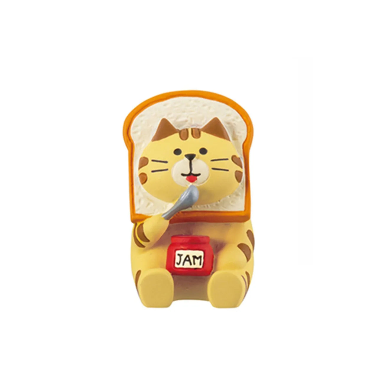 1pc ZAKKA Japanese Cat Food Bakery Coffee Shop Scene Decoration Resin Crafts Small Ornaments Croissant Donut Dessert Cupcake