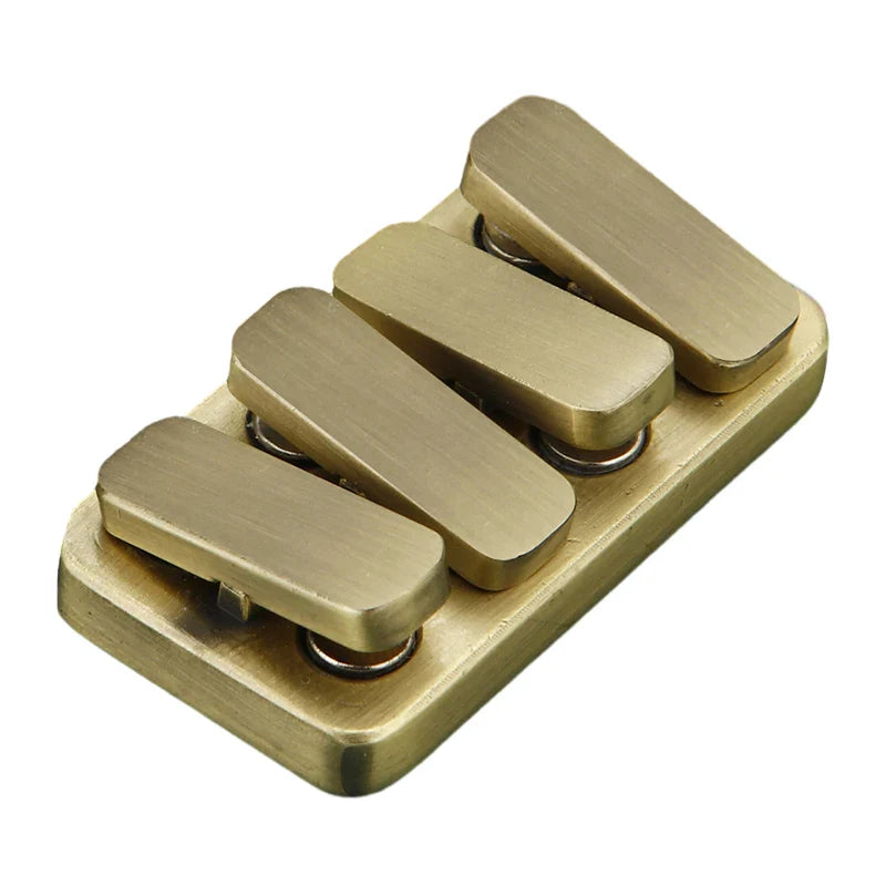 Magnetic Slider Metal Fidget Push Card Mini Sensory Toys Fingertip Gyro Sound Wave Decompression EDC Adult Toys Office Desk Toys
