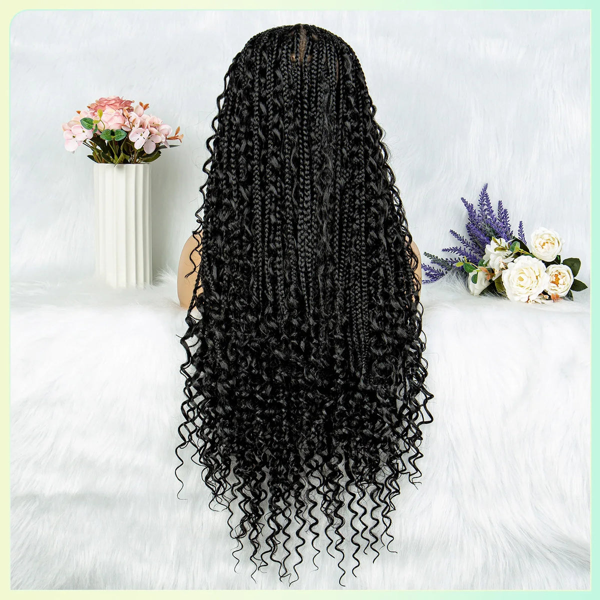 KIMA Box Twisted Dreadlocks Wig | Full Lace Front with Baby Hair