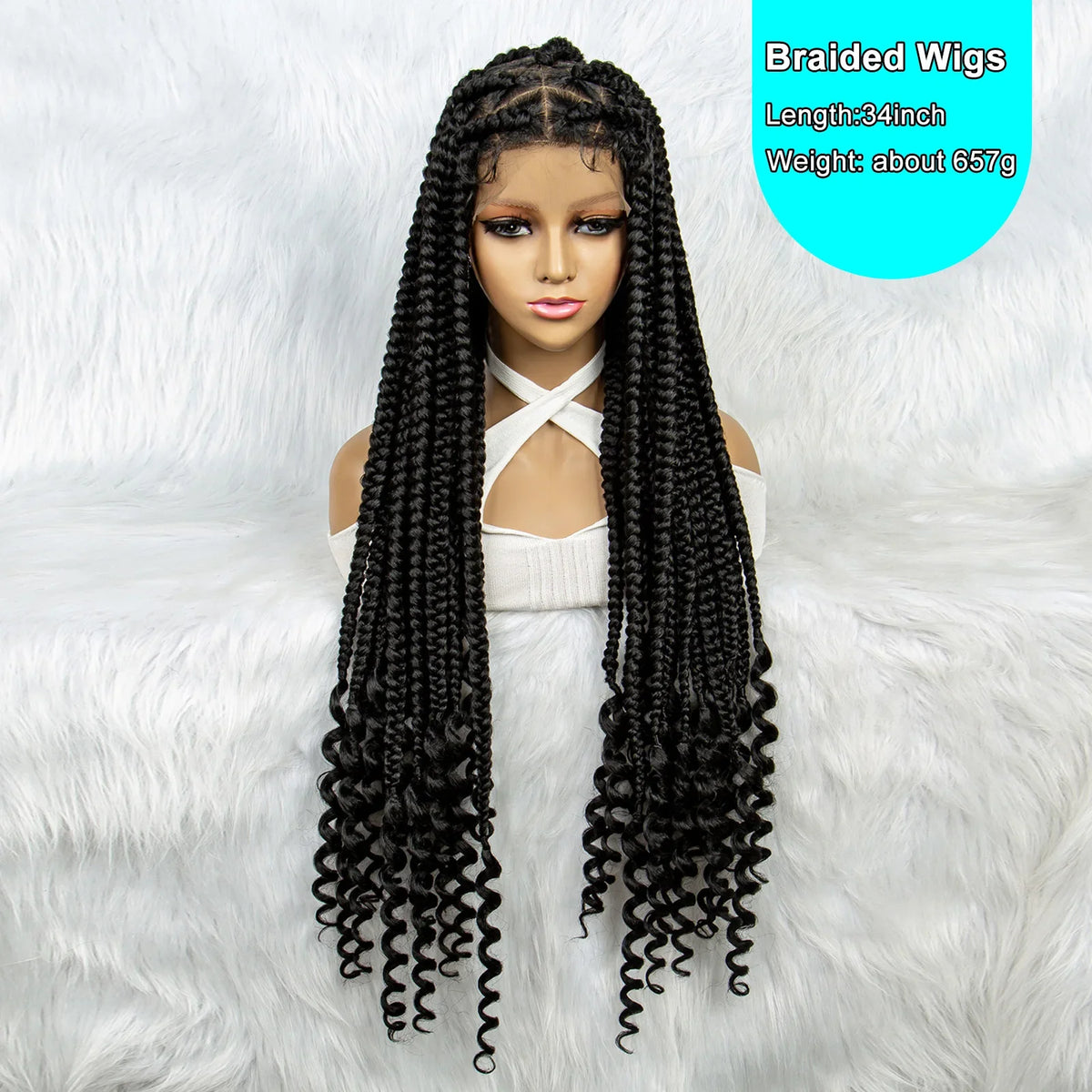 KIMA New Arrival Box Braids Wig | Full Lace Front