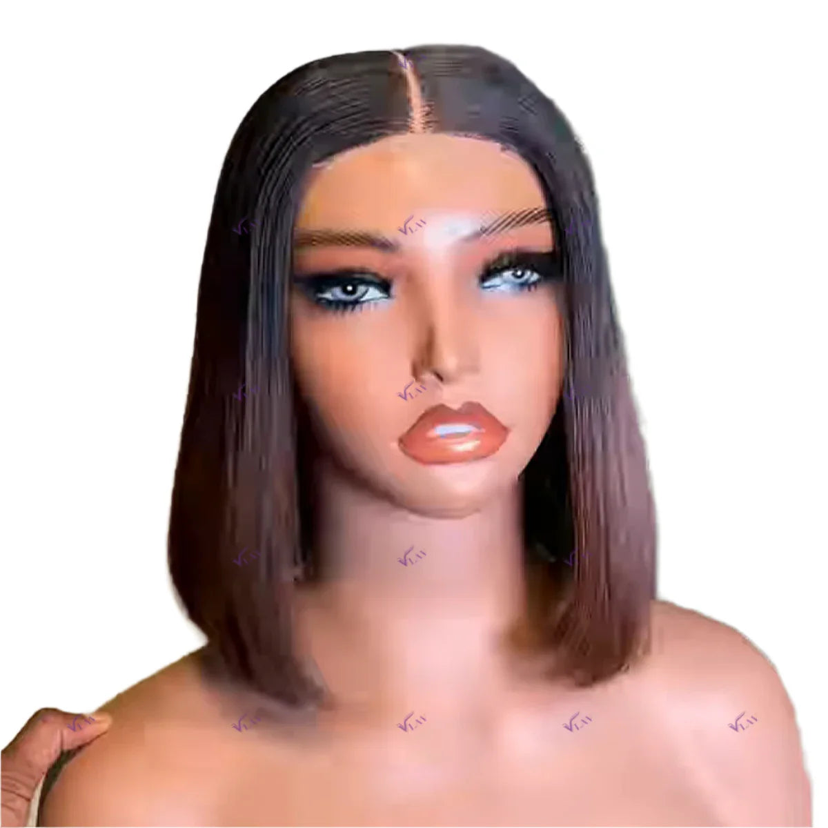 Super Double Drawn 1B/4 Highlight Bob Wig | 13x6 HD Lace Glueless Wear & Go