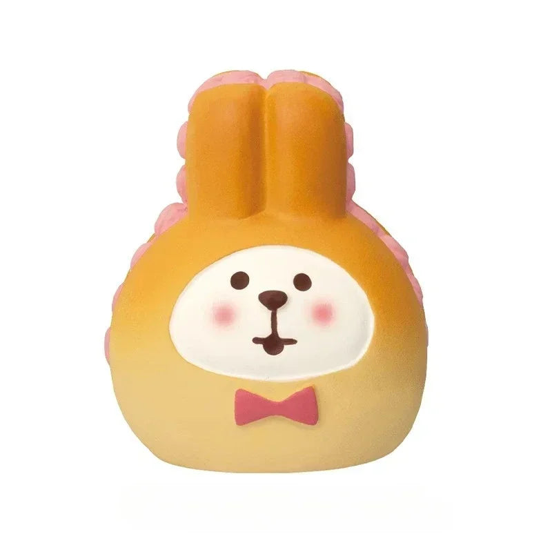 1pc ZAKKA Japanese Cat Food Bakery Coffee Shop Scene Decoration Resin Crafts Small Ornaments Croissant Donut Dessert Cupcake