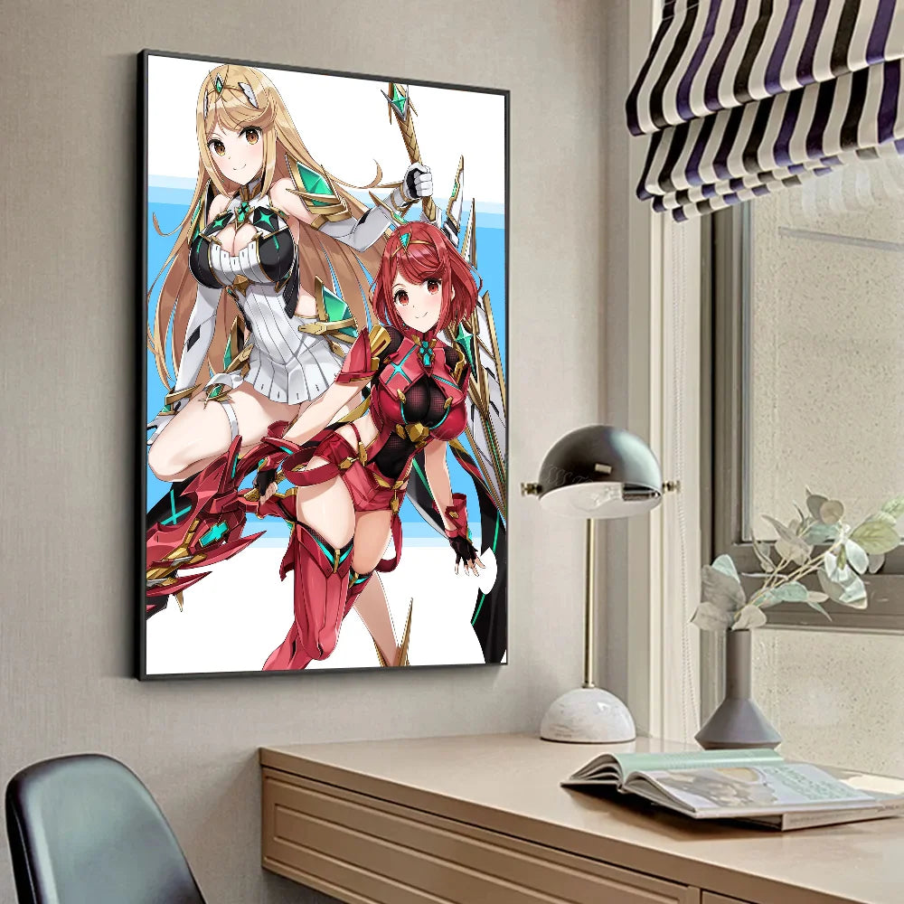 X-Xenoblade Chronicles 2 Poster HD Posters Home Room Bar Cafe Decor Art Wall Painting Picture