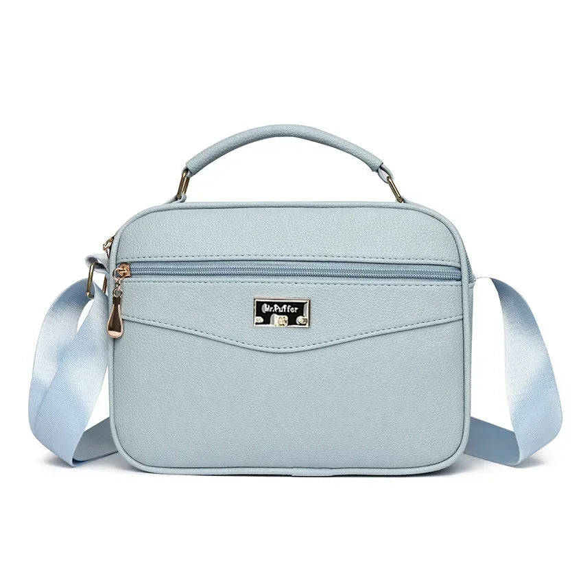 Large Capacity Foreign Trade PU Small Square Bag | New Women's Simple Handbag & Versatile Crossbody Purse