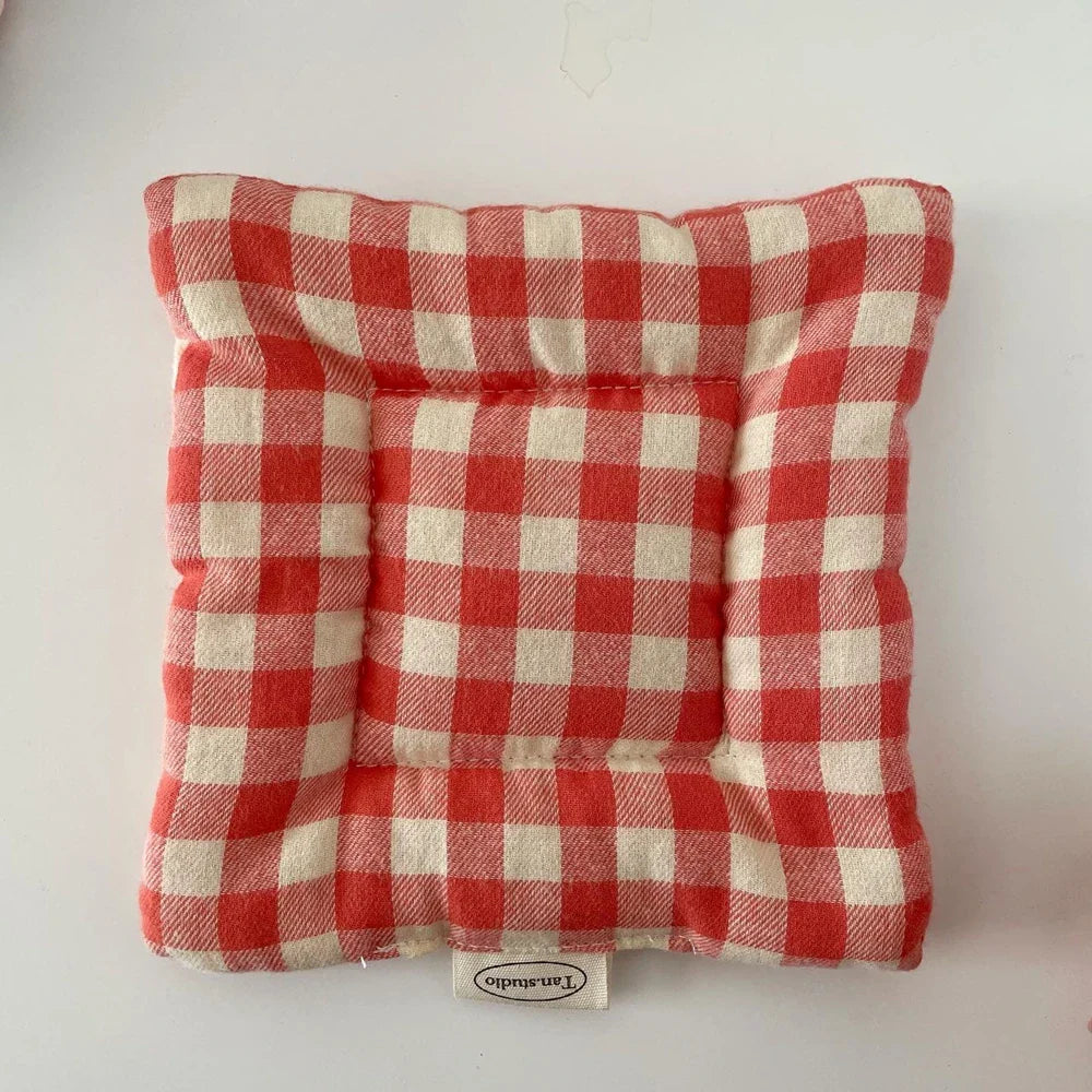 Coaster Fresh Pastoral Style Cotton Coaster Cloth Insulation Pad Table Mat Placemat Home Decoration Kitchen Accessories
