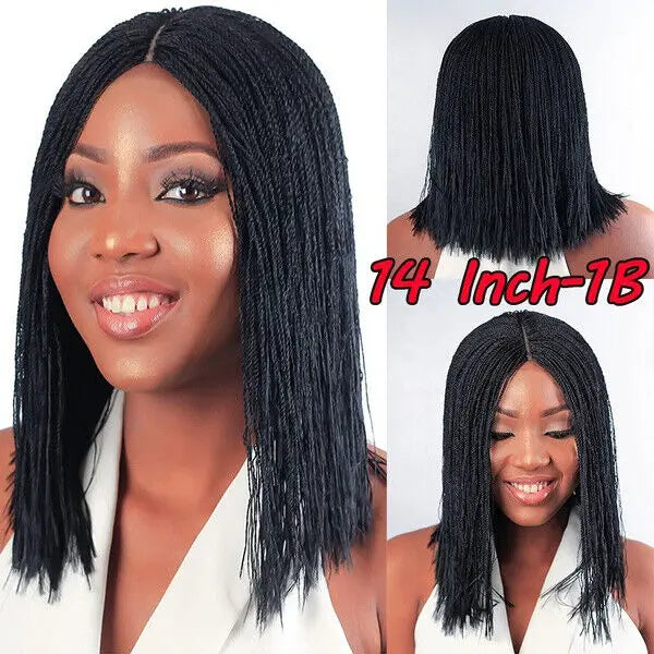 Micro Braided Wig | Synthetic Braids | Party Wig | Ready-to-Wear Braids