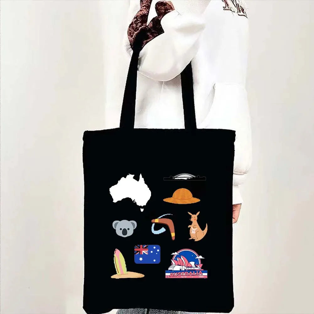 Woman's Large Capacity Canvas Tote Bag | Stylish Travel & Shopping Shoulder Handbag (Work, Gym, Grocery, Eco-Friendly)