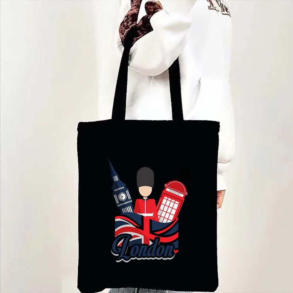 Woman's Large Capacity Canvas Tote Bag | Stylish Travel & Shopping Shoulder Handbag (Work, Gym, Grocery, Eco-Friendly)