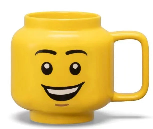 Cute Design Face Expression Ceramic Mug Christmas Gift Box Funny  Mug Ideal Gift for New Year Creative and Unique Gift