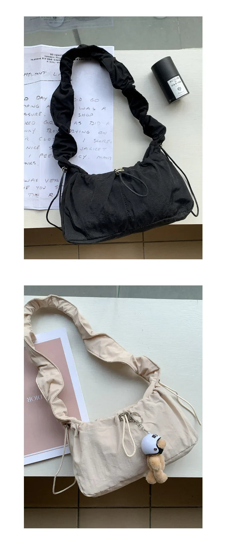 Simple Fashion Fold Shoulder Bag | Vintage Casual Designer Underarm Crossbody Bag (New Luxury High Quality Handbags & Purses)